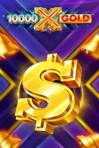 10000x gold game logo