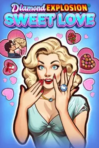diamond explosion sweet love slot logo