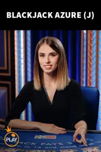 blackjack azure 1 game logo