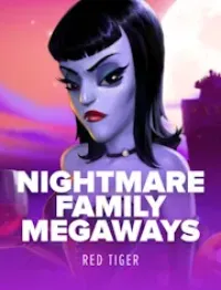 nightmare family megaways slot logo