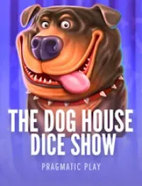 the dog house dice show game logo