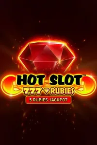 hot slot 777 rubies game logo